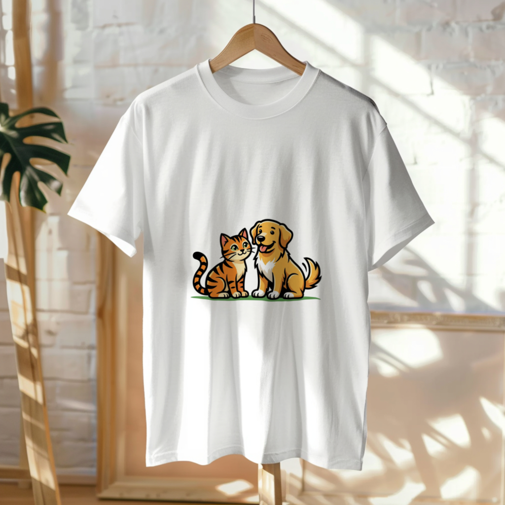 men's_pawsitive_vibes_cat_and_dog_t-shirt2