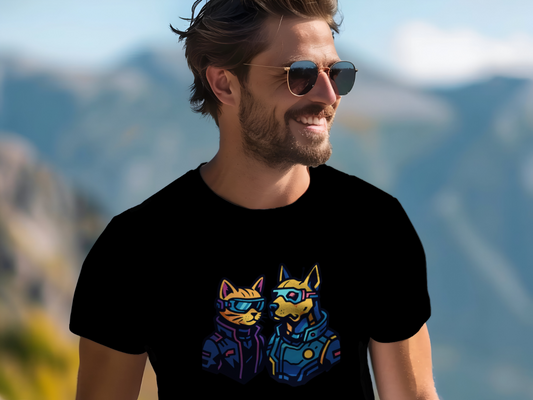 cyberpup-n-kitty_men's_tee_color_#000000