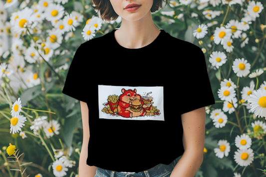 chubby_hamster_fast_food_fiesta_men's_t-shirt_color_#000000