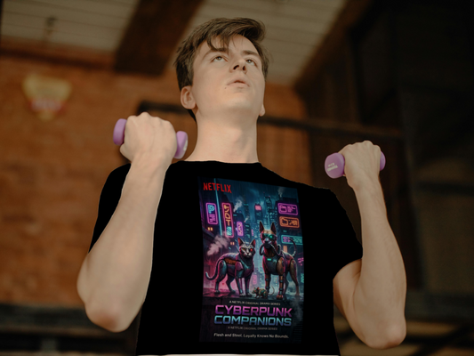 cyberpaws_cyberpunk_men's_t-shirt_color_#000000