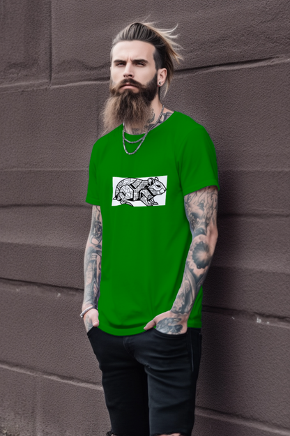 futuristic_hamster_minimalist_tee_color_#008000