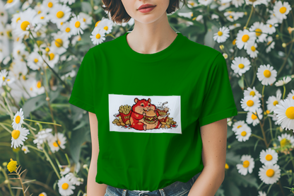 chubby_hamster_fast_food_fiesta_men's_t-shirt_color_#008000
