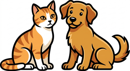 cat_and_dog_playtime_men's_t-shirt2