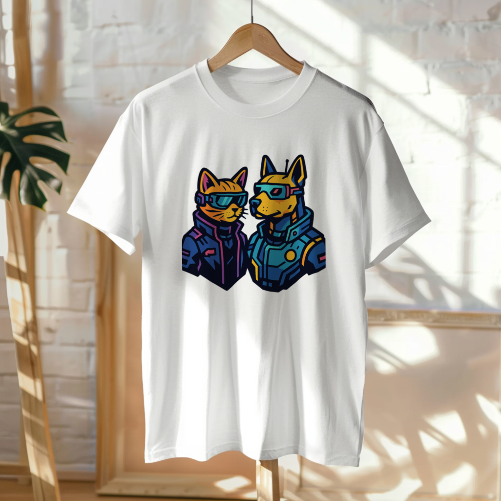 cyberpup-n-kitty_men's_tee1