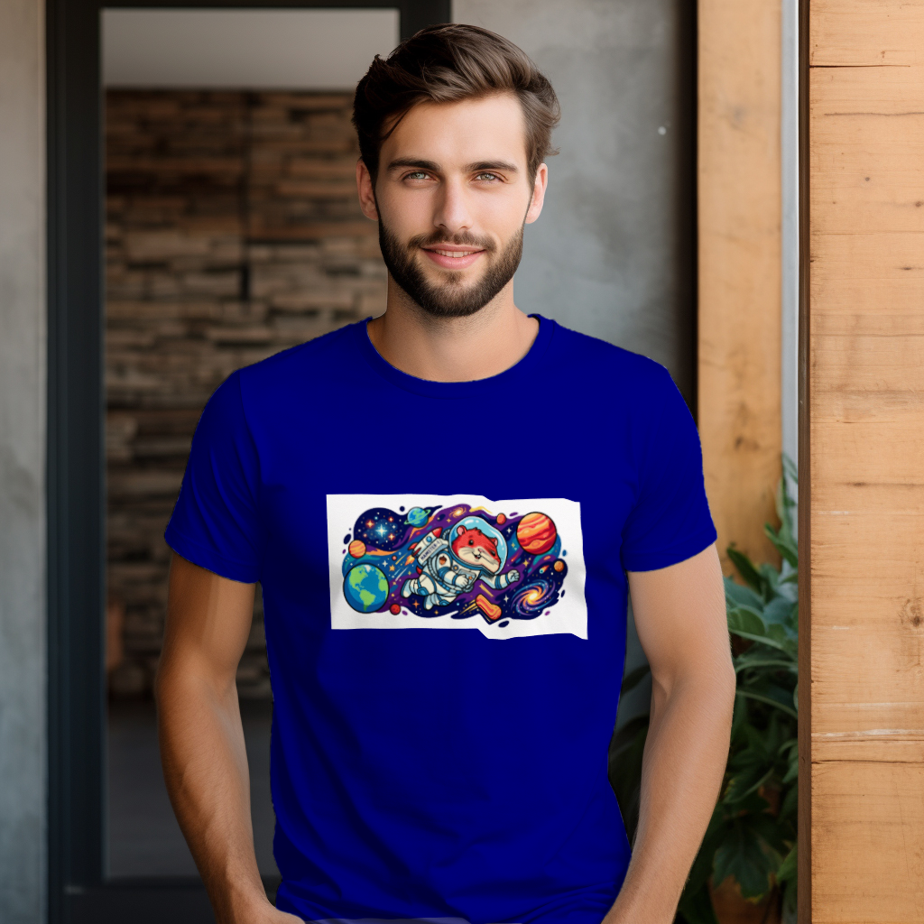 space_hamster_astronaut_men's_t-shirt_color_#000080