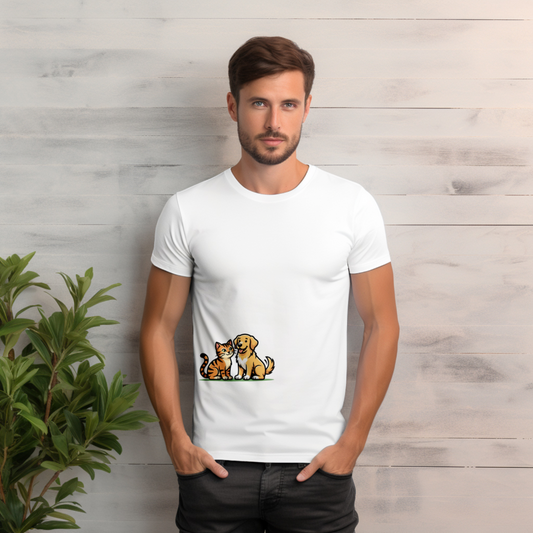 men's_pawsitive_vibes_cat_and_dog_t-shirt0