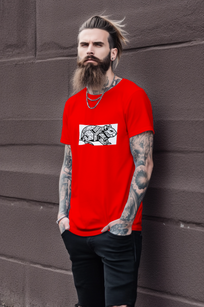 futuristic_hamster_minimalist_tee_color_#FF0000