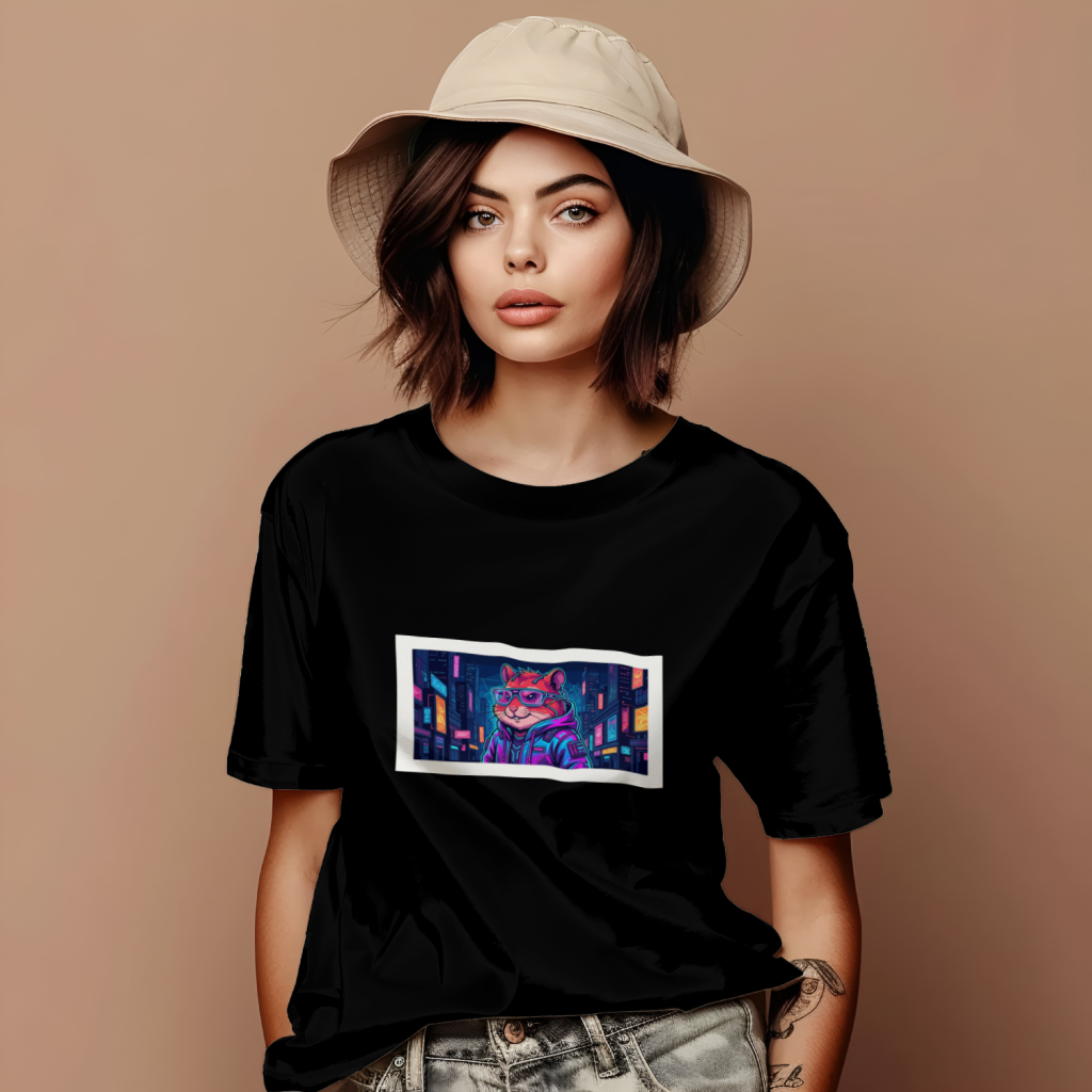 cyberhamster_neon_nights_men's_t-shirt_color_#000000