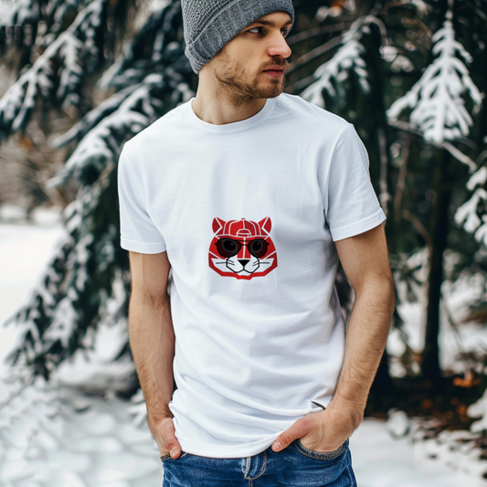 geometric_hamster_face_men's_tee_color_#FFFFFF