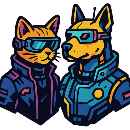 cyberpup-n-kitty_men's_tee2