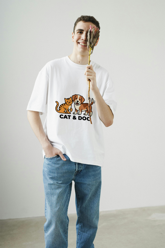 men's_cool_cat_and_dog_buddy_t-shirt_color_#FFFFFF