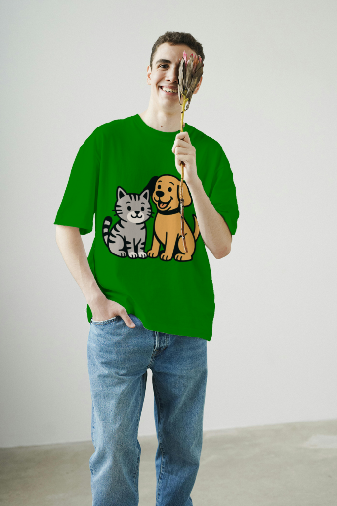 men's_pawsome_furry_friends_t-shirt_color_#008000