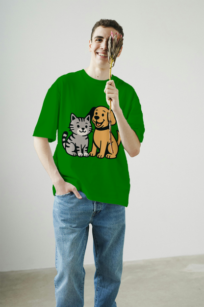 men's_pawsome_furry_friends_t-shirt_color_#008000