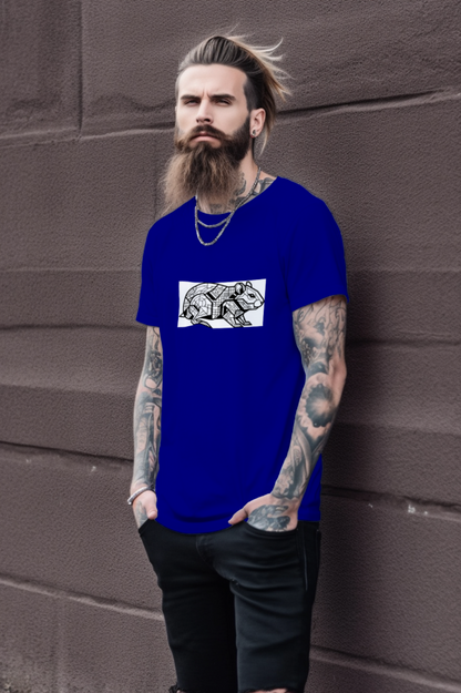 futuristic_hamster_minimalist_tee_color_#000080