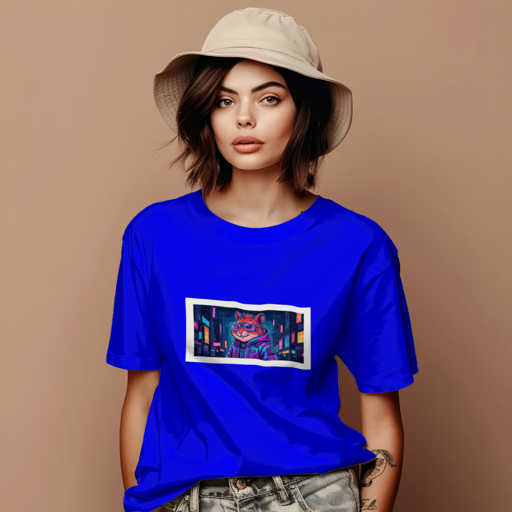 cyberhamster_neon_nights_men's_t-shirt_color_#0000FF