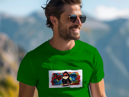 urban_hamster_hustle_men's_t-shirt_color_#008000