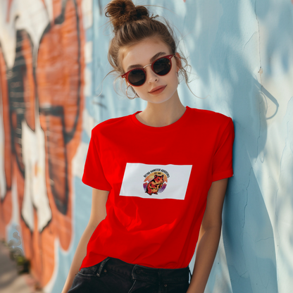 retro_hamster_sunset_-_vintage_80s_style_men's_t-shirt_color_#FF0000