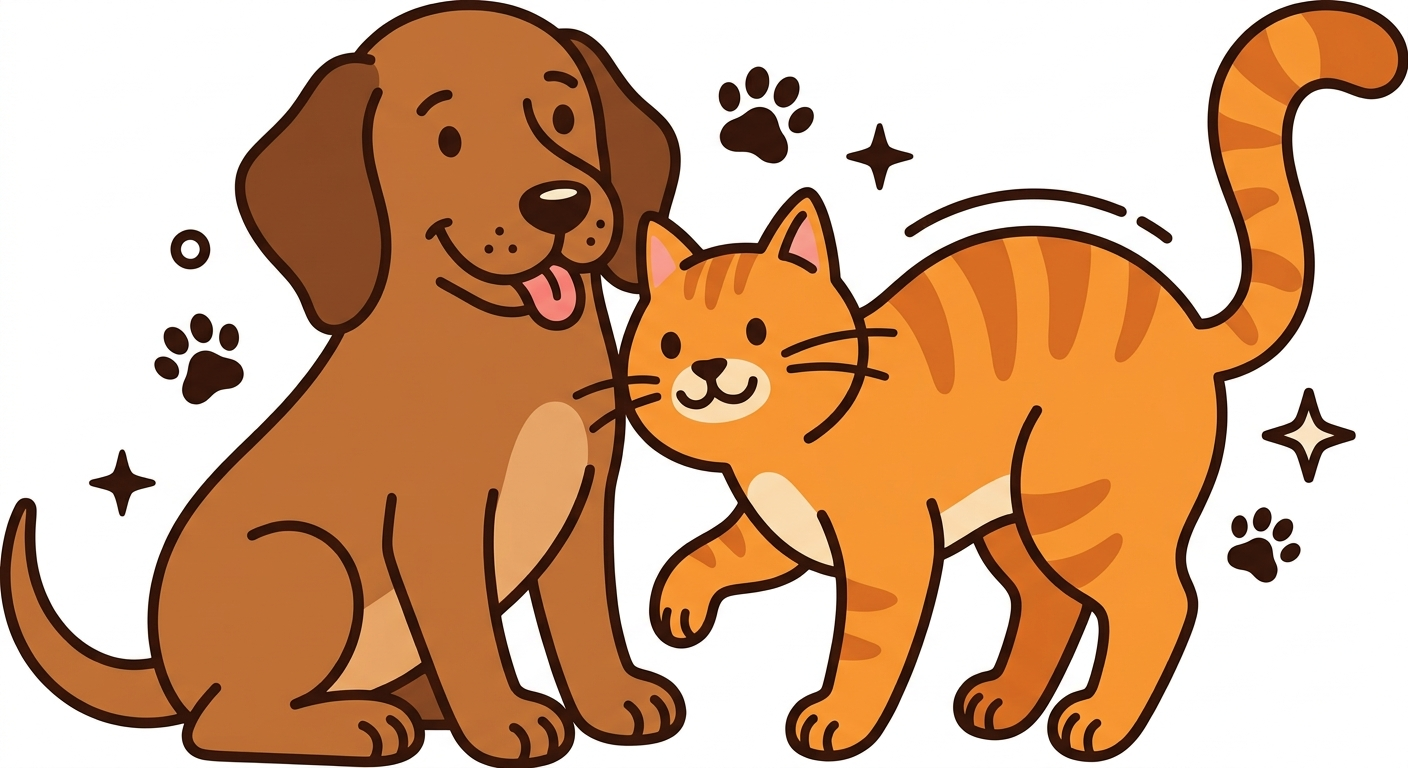 men's_furry_friends_cat_and_dog_t-shirt1