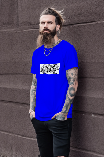 futuristic_hamster_minimalist_tee_color_#0000FF