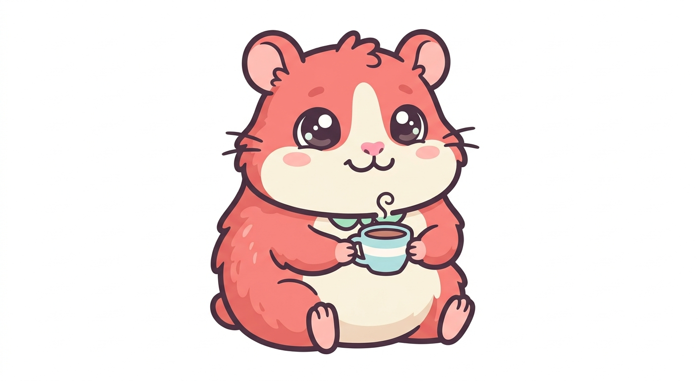 kawaii_red_hamster_coffee_cup_men's_t-shirt2