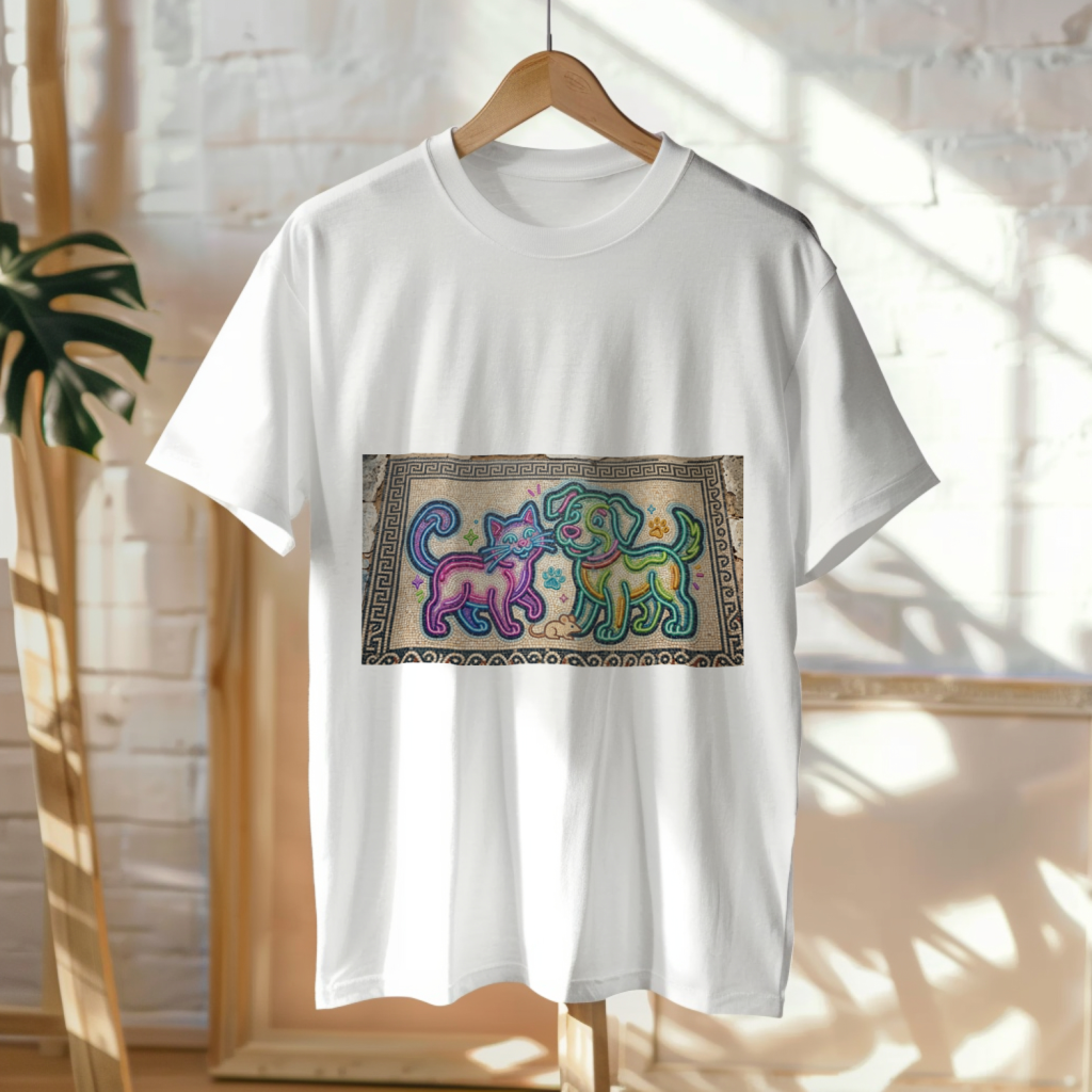 neon_pawsitivity_men's_t-shirt1