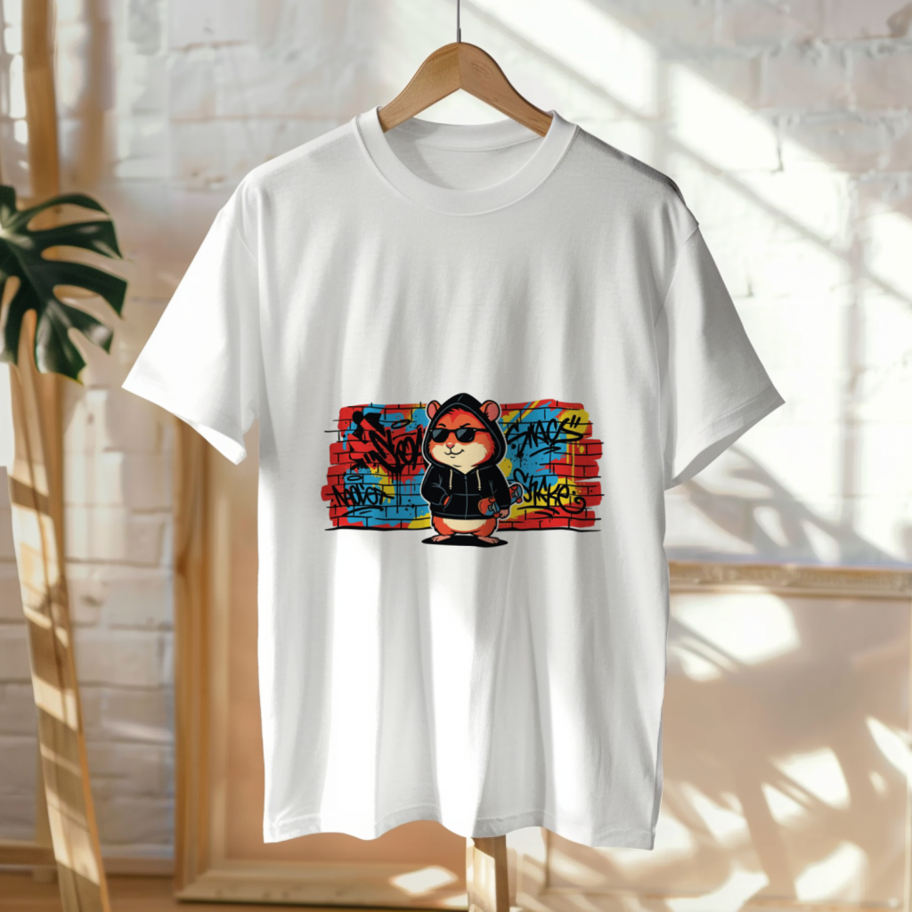 urban_hamster_hustle_men's_t-shirt1