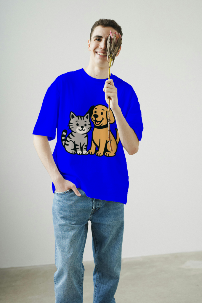 men's_pawsome_furry_friends_t-shirt_color_#0000FF