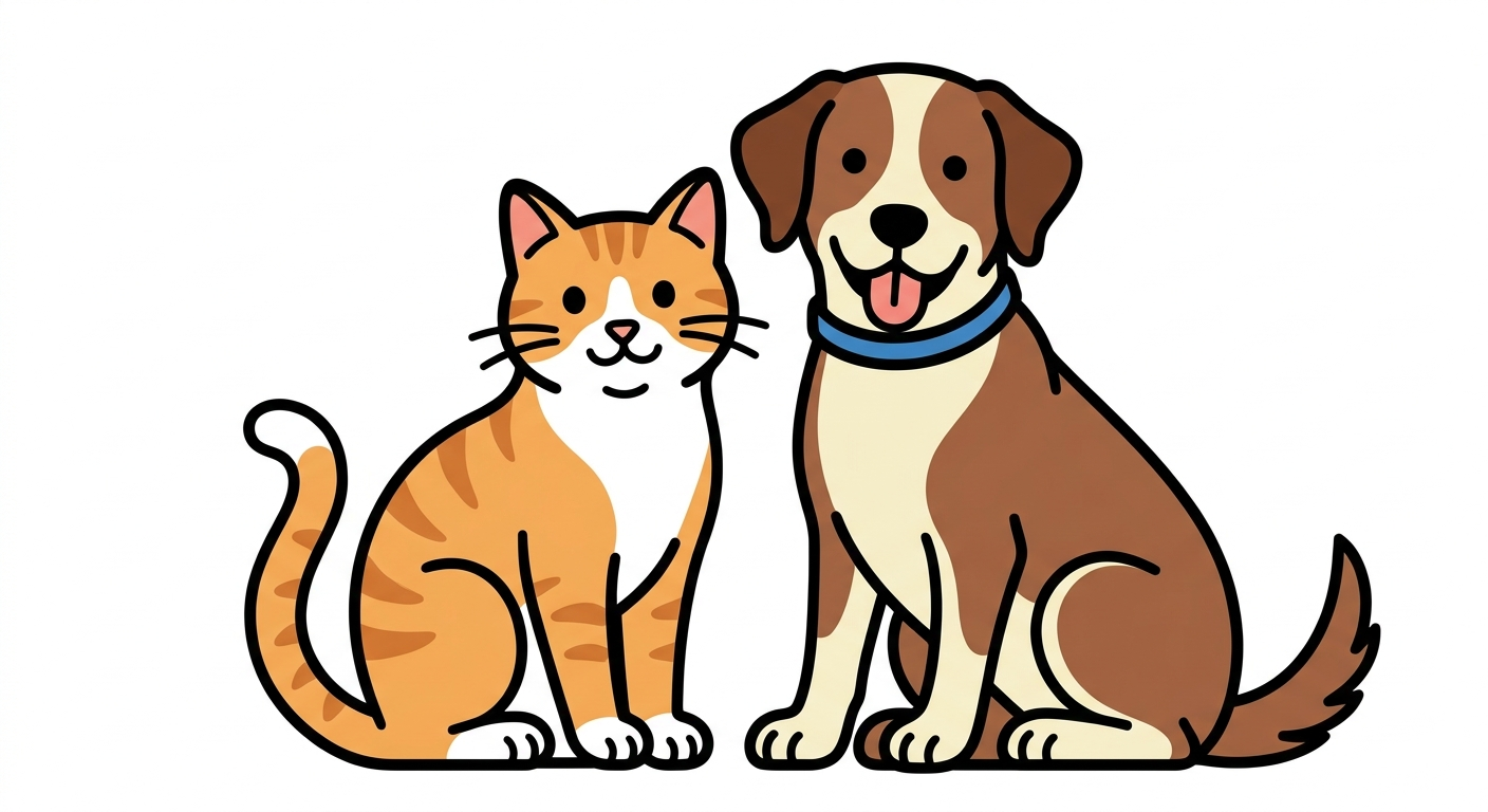 cat_dog_companions_men's_t-shirt2