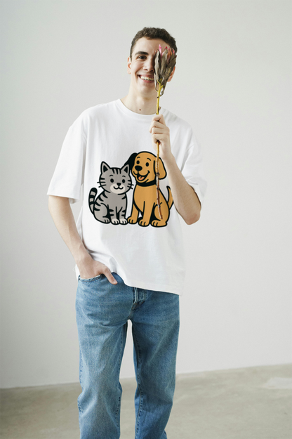 men's_pawsome_furry_friends_t-shirt_color_#FFFFFF