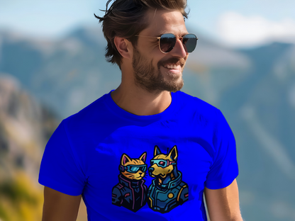 cyberpup-n-kitty_men's_tee_color_#0000FF