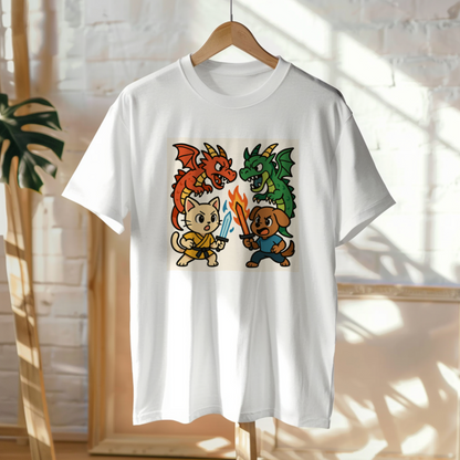 anime_paws_claws_dragon_duel_men's_t-shirt1