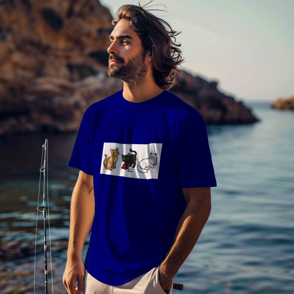 kitty_chic_men's_tee_color_#000080